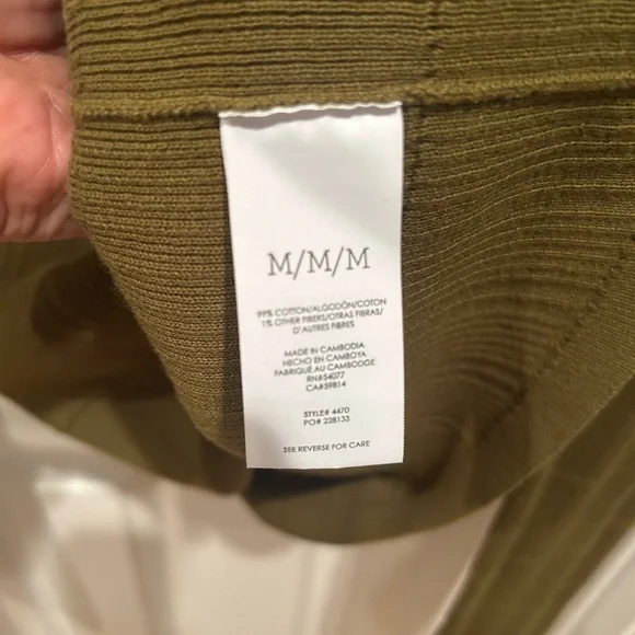 CAbi Executive Button Front Cardigan - Picture 5 of 5